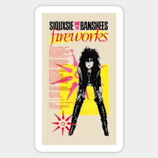 siouxsie and the banshees Sticker